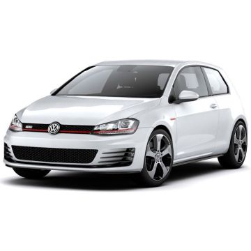 Blanco Sideskirts set passend voor Volkswagen Golf VII 2012-2017 'GTi-Look' (PP)