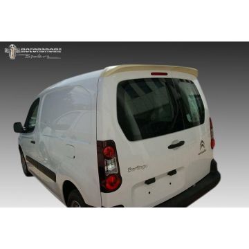 AutoStyle Dakspoiler Citroën Berlingo &amp; Peugeot Partner 2008- (Modellen met achterdeuren) (PU)