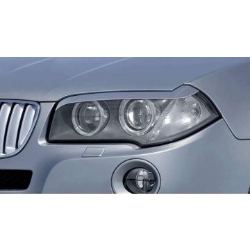 Motordrome Koplampspoilers passend voor BMW X3 E83 2004-2010 (ABS)