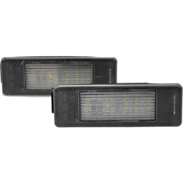 AutoStyle Set pasklare LED nummerplaat verlichting passend voor Citroën/Peugeot diversen - Version 2