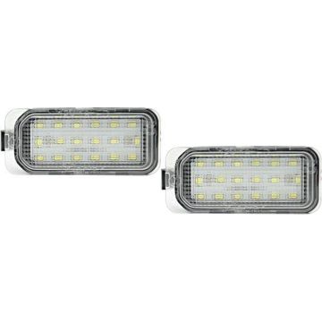 AutoStyle Set pasklare LED nummerplaat verlichting passend voor Ford/Jaguar diversen