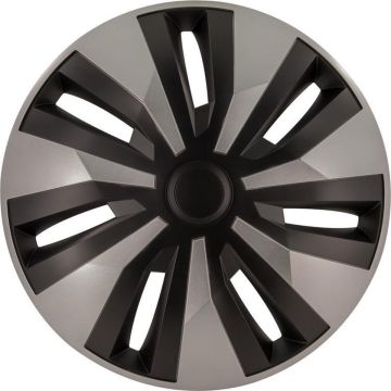 Autostyle Wieldoppen 15 inch Orion zilver/zwart - bol