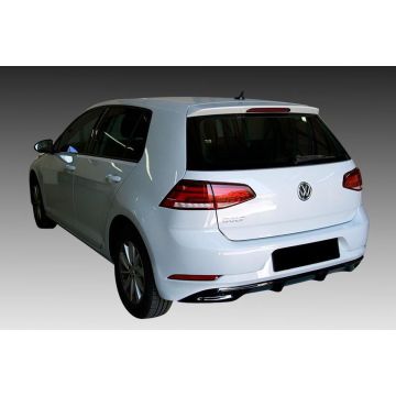 Motordrome Achterbumperskirt (Diffuser) passend voor Volkswagen Golf VII Facelift 2017- excl. GTi / R (ABS)