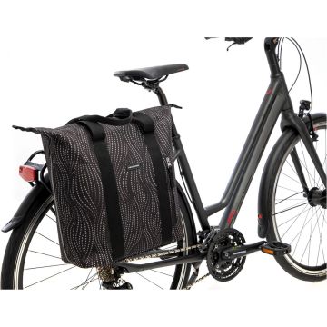 Fietsshopper New Looxs Kota Alma 24L - 45 x 18 x 36 cm - Zwart