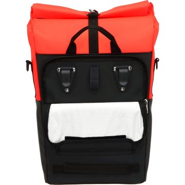 Fietsshopper New Looxs Nyborg 17L 30 x 17 x 37 cm - Rood/Zwart