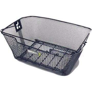 Fietsmand voor achterdrager Basil Capri 35 x 31 x 18 cm - zwart