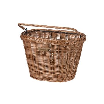 Basil Bremen Wicker KF Fietsmand - Voor - Riet - Bruin