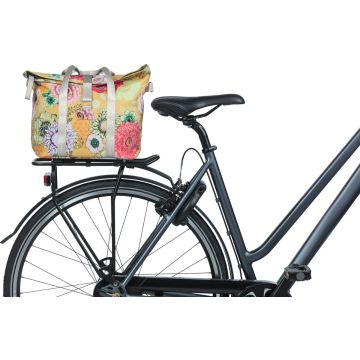 Basil Bloom Field Fietshandtas - Voorop en Achterop - 8-11 Liter- Geel