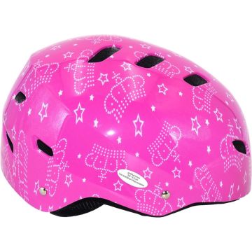 Volare Skatehelm - Pink Queen - 55-57 cm - Meisjes