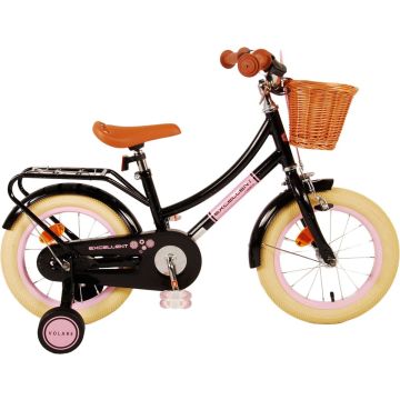 Volare Excellent Kinderfiets - Meisjes - 14 inch - Zwart