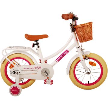 Volare Excellent Kinderfiets - Meisjes - 14 inch - Wit