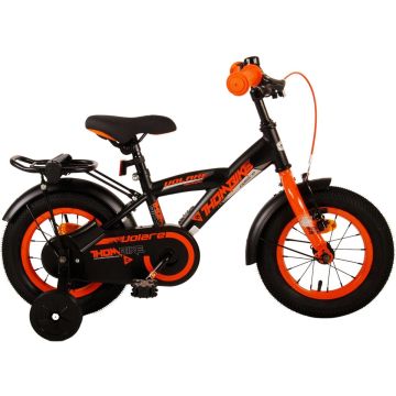 Volare Thombike Kinderfiets - Jongens - 12 inch - Zwart Oranje