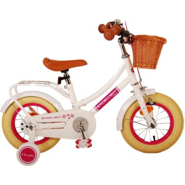 Volare Excellent Kinderfiets - Meisjes - 12 inch - Wit