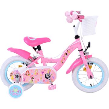 Disney Princess Kinderfiets - Meisjes - 12 inch - Roze - Twee Handremmen