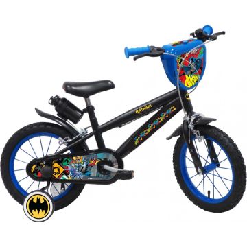 Batman Kinderfiets - Jongens - 14 inch - Zwart