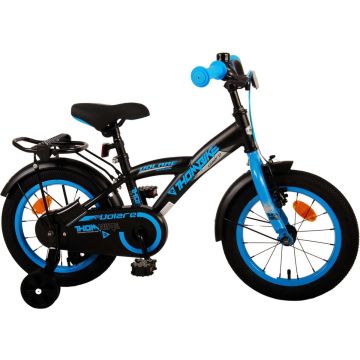 Volare Thombike Kinderfiets - Jongens - 14 inch - Zwart Blauw