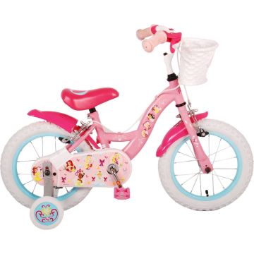 Disney Princess Kinderfiets - Meisjes - 14 inch - Roze - Twee handremmen