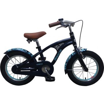 Volare Miracle Cruiser Kinderfiets - Jongens - 14 inch - Mat Blauw - Prime Collection