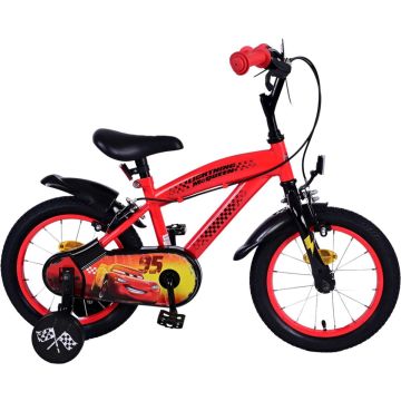 Disney Cars Kinderfiets - Jongens - 14 inch - Rood - Twee handremmen