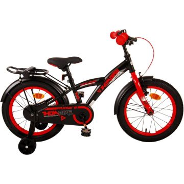 Volare Thombike Kinderfiets - Jongens - 16 inch - Zwart Rood