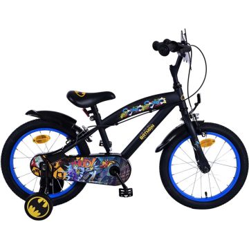 Batman Kinderfiets - Jongens - 16 inch - Zwart - Twee handremmen