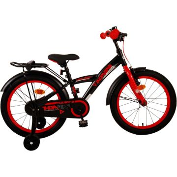 Volare Thombike Kinderfiets - Jongens - 18 inch - Zwart Rood