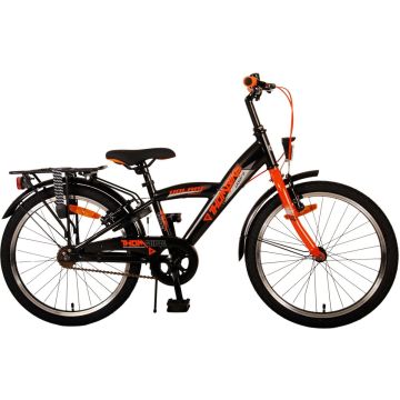 Volare Thombike Kinderfiets - Jongens - 20 inch - Zwart Oranje - Twee Handremmen