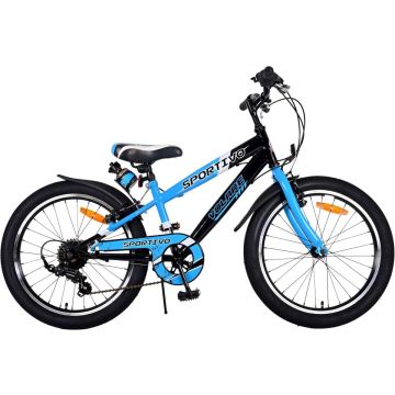 Volare Sportivo Kinderfiets - Jongens - 20 inch - Blauw - 7 versnellingen