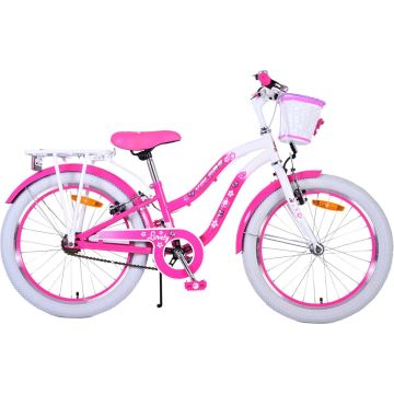 Volare Lovely Kinderfiets - Meisjes - 20 inch - Roze - Twee handremmen