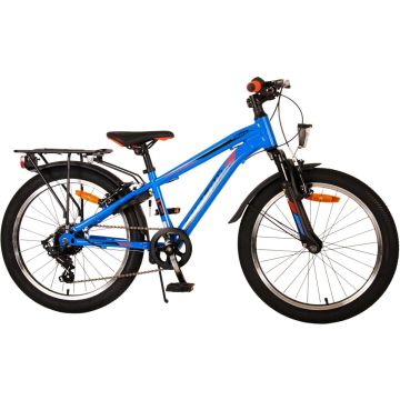 Volare Cross Kinderfiets - Jongens - 20 inch - Blauw - 6 versnellingen