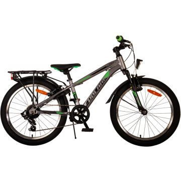 Volare Cross Kinderfiets - Jongens - 20 inch - Grijs - 6 versnellingen