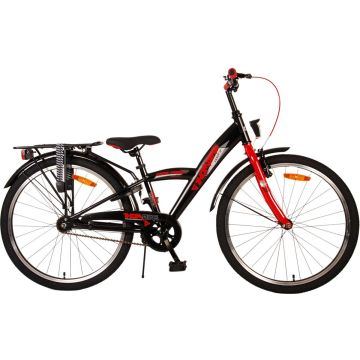 Volare Thombike Kinderfiets - Jongens - 24 inch - Zwart Rood