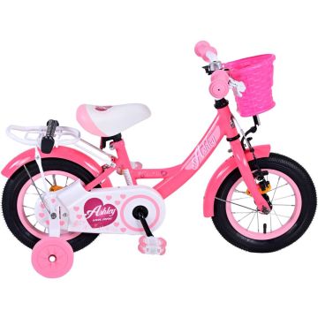 Volare Ashley Kinderfiets - Meisjes - 12 inch - Rood/Roze