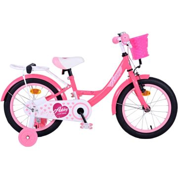 Volare Ashley Kinderfiets - Meisjes - 16 inch - Roze/Rood