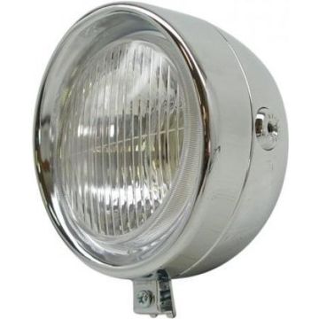 Koplamp Puch maxi rond classic chroom