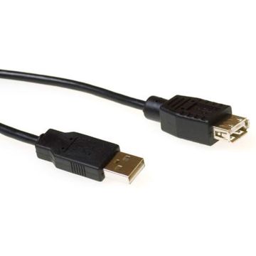 Intronics - USB 2.0 A Male naar USB 2.0 A Female - 1.8 m