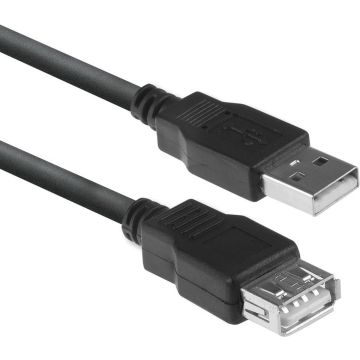 ACT USB verlengkabel - 2 meter – USB 2.0 – AC3040