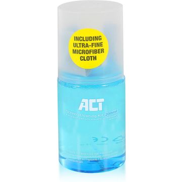 ACT Screen Cleaner | Schermreiniger voor computer en laptop | Incl. Microfiber Doekje | Antistatisch | Antibacterieel | 200ml | AC9516