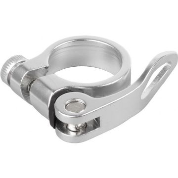 Vwp Zadelpenklem Met Snelspanner 28,6 Mm Zilver