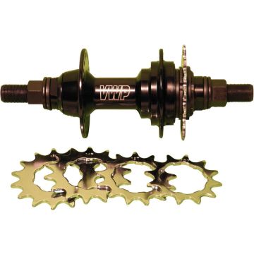 Vwp Cassette Naaf Bmx 48-gaats 14mm As Zwart + Tandwielen