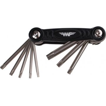 Vwp Multitool Torx 8,5 Cm Zwart/zilver 8 Functies