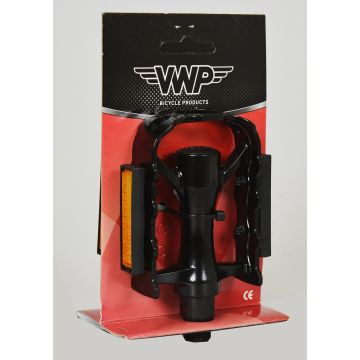 VWP Pedaal BMX 9/16 alu. zwart