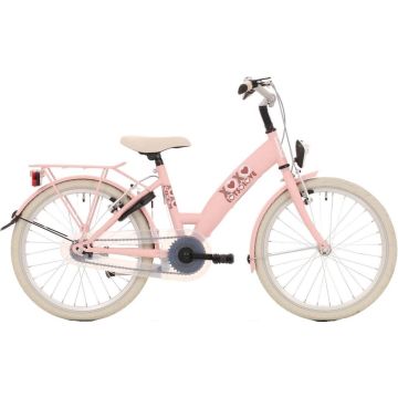 Bike Fun Lots Of Love - Kinderfiets - Meisjes - Roze;Rood - 20 Inch