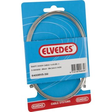 Elvedes Derailleur Binnenkabel 3000 Mm Zilver