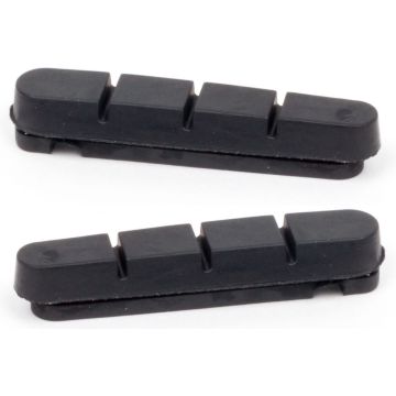 Elvedes Remblokrubbers V-brake 55 X 12 Mm Zwart 2 Stuks