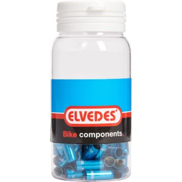 Elvedes kabelhoedje 5mm sealed blauw (50x) alum. ELV2012003