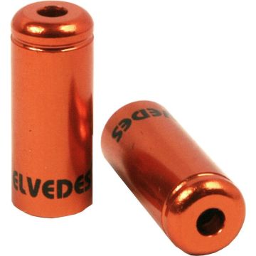 Elvedes kabelhoedje 5mm sealed oranje (50x) alum. ELV2012006