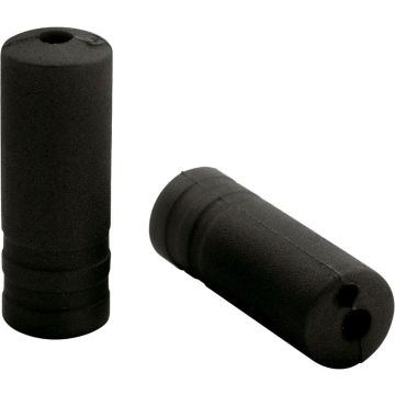 Kabelhoedje Elvedes Ø5,0mm PVC - zwart (150 stuks)