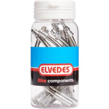 Elvedes V-brake Kabelbocht 110º 10 Stuks Zilver