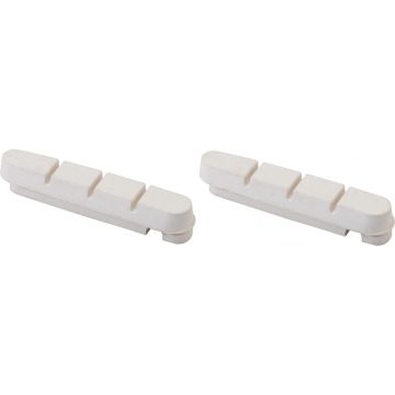 Elvedes Remblokrubbers V-brake 55 X 12,5 Mm Wit 2 Stuks